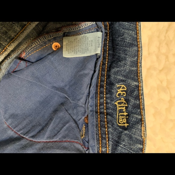 American Eagle AE Artist jeans, size 8 long - Picture 11 of 12